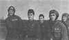 Руководство 485-го иап. Слева направо: Г.В.Зимин, А.А.Воеводин, А.Т.Гришин, В.Г.Лазарев, М.К.Парфенов, 1942 г.