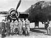 13 гап дд, 3-я эскадрилья, 3-е звено. B-25 борт. номер 33 (вероятно). Слева направо: Г.И.Баймурзин – командир звена, Я.З.Якубсон – летчик, Массер - оружейник, Пинегин - оружейник-механик, ст. лейтенант Заря - техник самолета, еще один из механиков, А.М.Добров - штурман, стрелок-радист.Фото из архива П.Закутина.