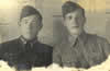 А.В.Устратов (слева) и В.Г.Мишин. Агдам, сентябрь 1941 г.